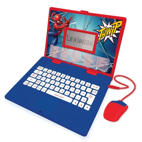 ⁨Laptop edukacyjny Spider-Man dwujęzyczny PL/ ENG 124 aktywności⁩ w sklepie Wasserman.eu