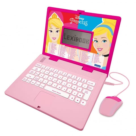 ⁨Laptop edukacyjny Disney Princess Trzyjęzyczny UA/PENG/PL 186 aktywności⁩ w sklepie Wasserman.eu