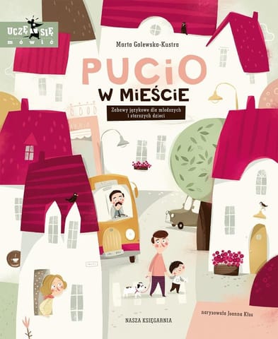 ⁨Pucio w mieście. Zabawy językowe dla młodszych...⁩ w sklepie Wasserman.eu
