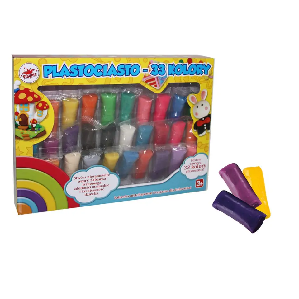 ⁨PLAYME - Flat cake (33 colours)⁩ at Wasserman.eu