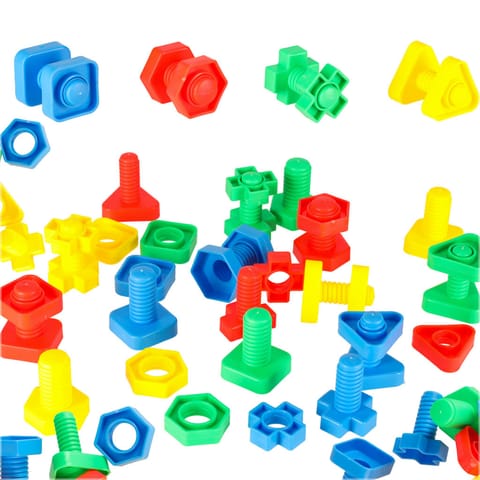 Structural blocks educational montessori screws 30 elements at Wasserman.eu