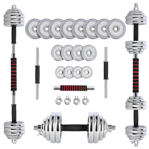⁨STC30 SZTANGIELKI-SZTANGA W WALIZCE CHROM 2x15KG HMS⁩ w sklepie Wasserman.eu