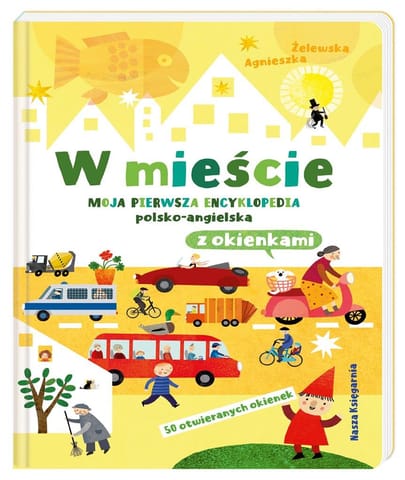 ⁨Booklet In the city. My first Polish-English encyclopedia with windows⁩ at Wasserman.eu