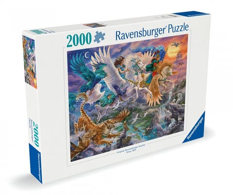 ⁨Puzzle 2000 elementów Fantazja Pegaz⁩ w sklepie Wasserman.eu