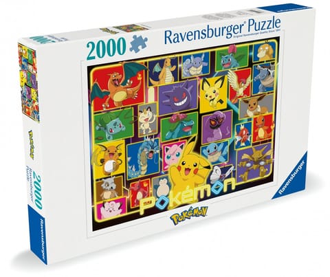 ⁨Puzzle 2000 elementów Pokemon⁩ w sklepie Wasserman.eu