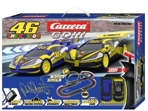 ⁨Tor Samochodowy z pojazdami VR 46 The Doctor 4,9 m⁩ w sklepie Wasserman.eu