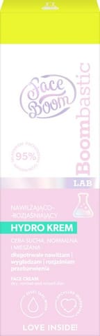 ⁨FACEBOOM Bombastic Lab Hydro krem nawilżająco-rozjaśniający z ultrastabilną witaminą C 50 ml⁩ w sklepie Wasserman.eu