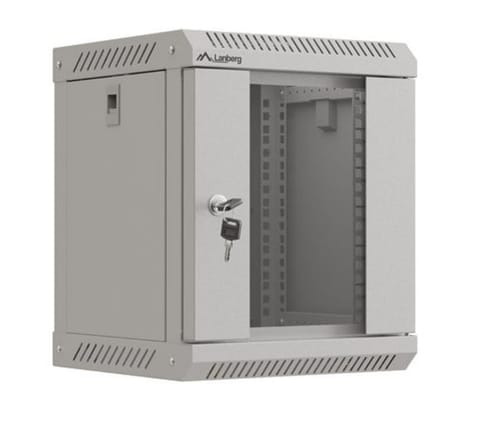 ⁨Szafa instalacyjna rack wisząca 10 cali 6U 300x300 szara⁩ w sklepie Wasserman.eu