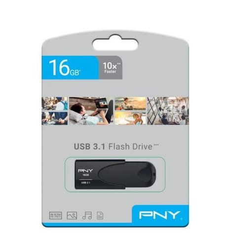 ⁨Pendrive 16GB USB 3.1 ATTACHE 4 FD16GATT431KK-EF⁩ w sklepie Wasserman.eu