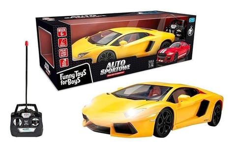 ⁨Artyk R/C Car yellow⁩ at Wasserman.eu