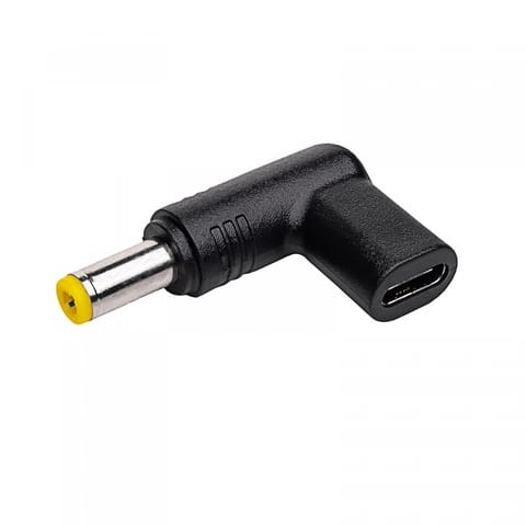 ⁨Adapter 5.5 X 2.5 wtyczka do zasilacza uniwersalnego AK-ND-C01 USB-C / 5.5 X 2.5 mm⁩ w sklepie Wasserman.eu