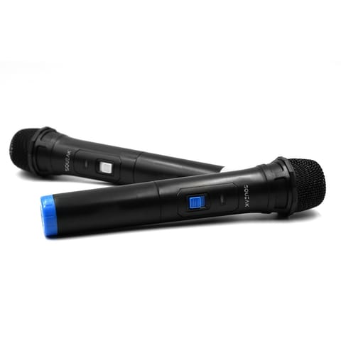 ⁨Zestaw mikrofonów do KARAOKE VocalDuo 2,4G 30 metrów zasięgu⁩ w sklepie Wasserman.eu