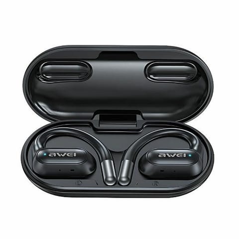 ⁨Słuchawki Bluetooth 5.4 T93 OWS czarne⁩ w sklepie Wasserman.eu