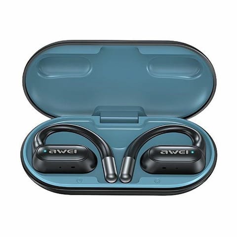 ⁨Słuchawki Bluetooth 5.4 T93 OWS Niebieskie⁩ w sklepie Wasserman.eu