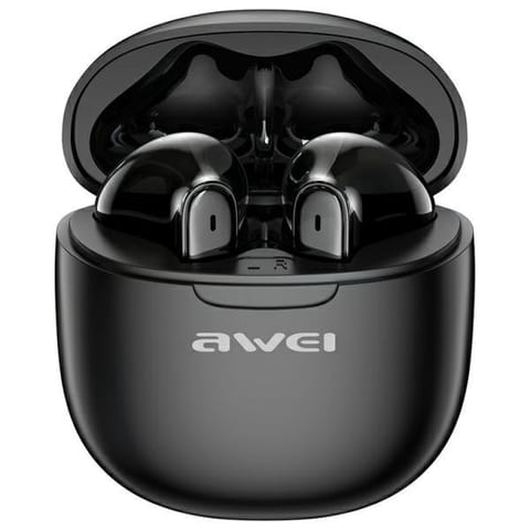⁨Słuchawki Bluetooth 5.3 T68 TWS ENC Czarne⁩ w sklepie Wasserman.eu