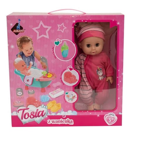 ⁨Lalka Tosia z wanienką⁩ w sklepie Wasserman.eu