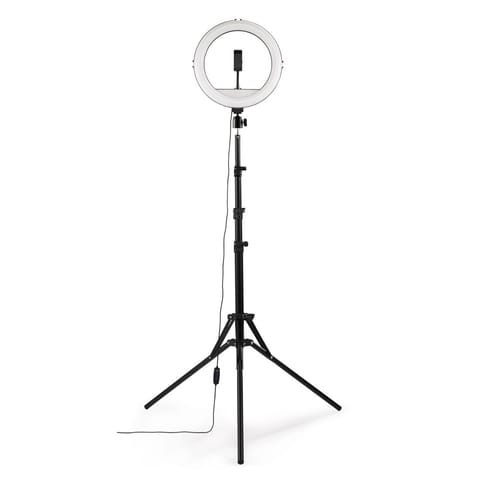 ⁨Lampa pierścieniowa na statywie⁩ w sklepie Wasserman.eu