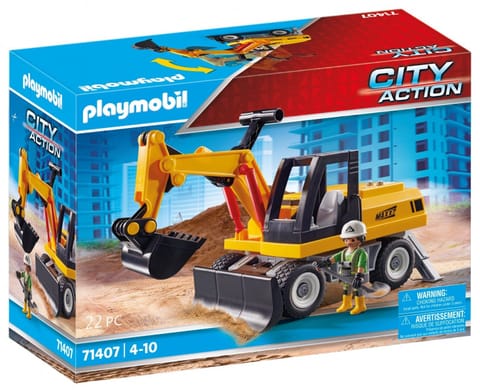 ⁨Zestaw z figurkami City Action 71707 Koparka⁩ w sklepie Wasserman.eu
