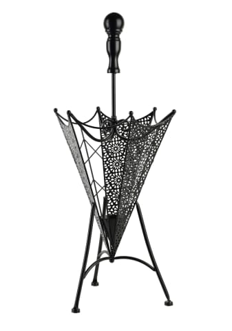 ⁨CEDRIC BLACK Parasolnik 33x33xh74cm⁩ w sklepie Wasserman.eu