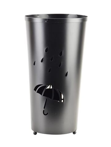 ⁨CEDRIC BLACK Parasolnik śr.24xh45,5cm⁩ w sklepie Wasserman.eu
