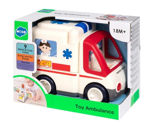 ⁨Ambulance with light and sound⁩ at Wasserman.eu