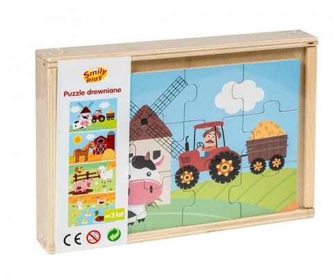 ⁨Wooden puzzle 4 pictures⁩ at Wasserman.eu