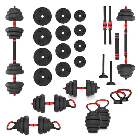 ⁨SGN120 PRO SET 6W1 ZESTAW CIĘŻARÓW 20KG HMS⁩ w sklepie Wasserman.eu