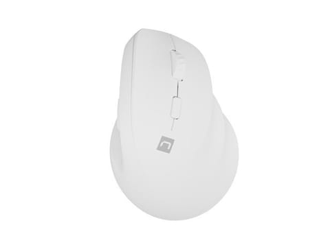 ⁨Mysz bezprzewodowa wertykalna Crake 2 BT 5.2 + 2.4GHz biała⁩ w sklepie Wasserman.eu