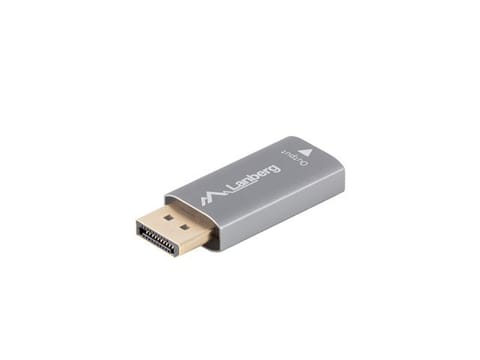 ⁨Adapter Displayport(M)- HDMI(F)8K srebrny⁩ w sklepie Wasserman.eu