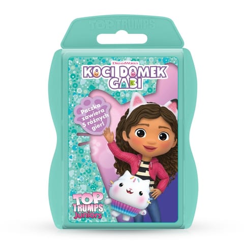 ⁨Gra Top Trumps Junior Koci domek Gabi⁩ w sklepie Wasserman.eu