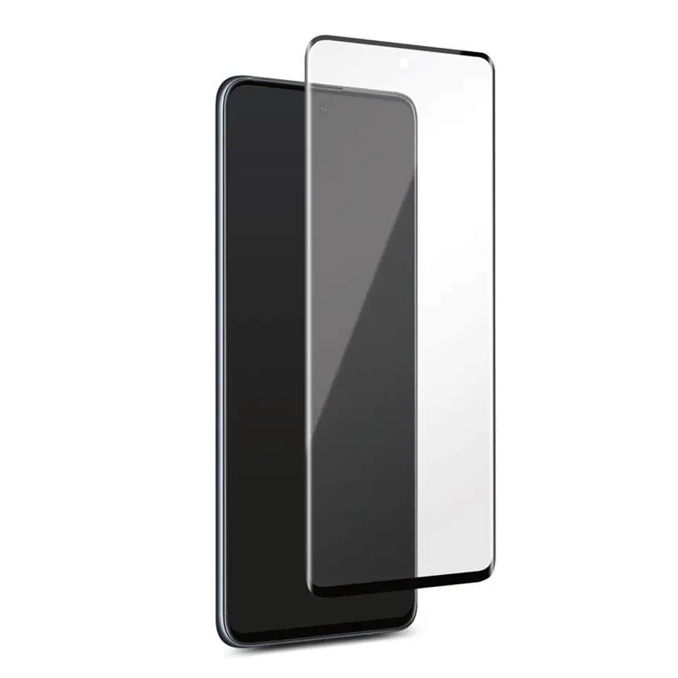 ⁨PURO Frame Tempered Glass - Szkło ochronne hartowane na ekran Samsung Galaxy A51 (czarna ramka)⁩ w sklepie Wasserman.eu