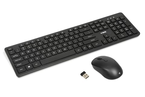 ⁨Zestaw klawiatura i mysz IBOX IKM5010W⁩ w sklepie Wasserman.eu
