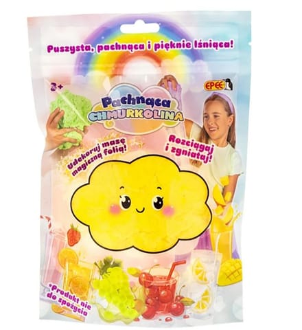 ⁨Masa plastyczna Chmurkolina z magiczną folią sok mango⁩ w sklepie Wasserman.eu