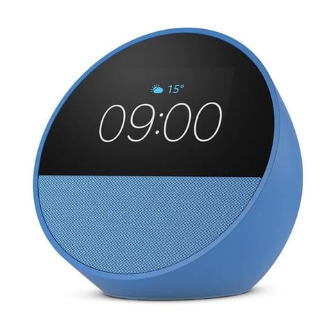 ⁨AMAZON ECHO SPOT (2024) - SMART SPEAKER BLUE⁩ w sklepie Wasserman.eu