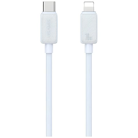 ⁨Kabel USAMS KY Series US-SJ692 30W USB-C do Lightning 1m biały⁩ w sklepie Wasserman.eu