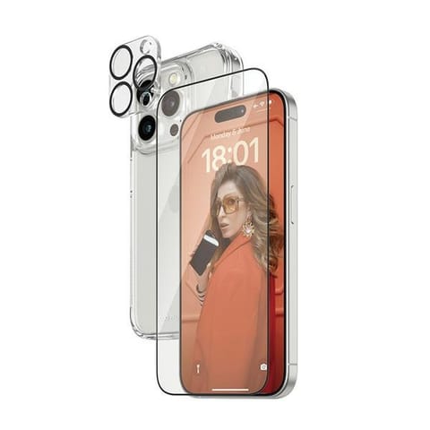 ⁨PanzerGlass Bundle 3in1 iPhone 15 Pro6.1" D3O Hardcase + Screen Protector UWF+ Lens 1137+1173+2810⁩ w sklepie Wasserman.eu