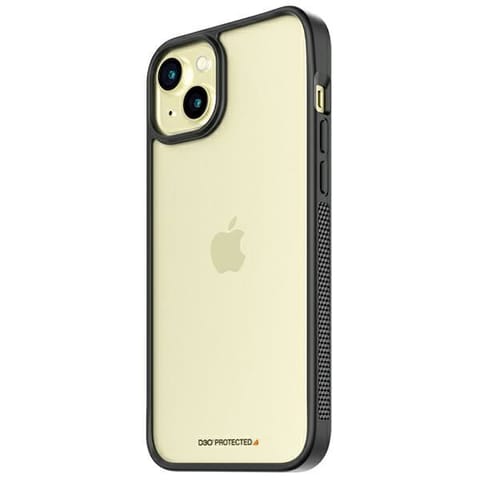 ⁨PanzerGlass ClearCase iPhone 15 Plus /14 Plus 6.7" D3O 2xMilitary grade czarny/black 1178⁩ w sklepie Wasserman.eu