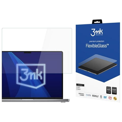 ⁨Szkło hybrydowe 3MK FlexibleGlass do     Apple Macbook Pro 16 M1/M2/M3/M4⁩ w sklepie Wasserman.eu