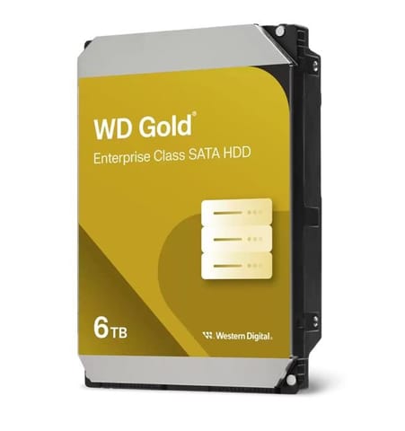 ⁨Drive HDD WD Gold Enterprise 6TB 3,5 SATA WD6004FRYZ⁩ at Wasserman.eu