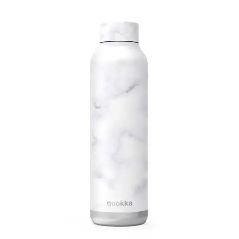 ⁨Quokka Solid - Stainless Steel Thermal Bottle 630 ml (Marble)⁩ at Wasserman.eu