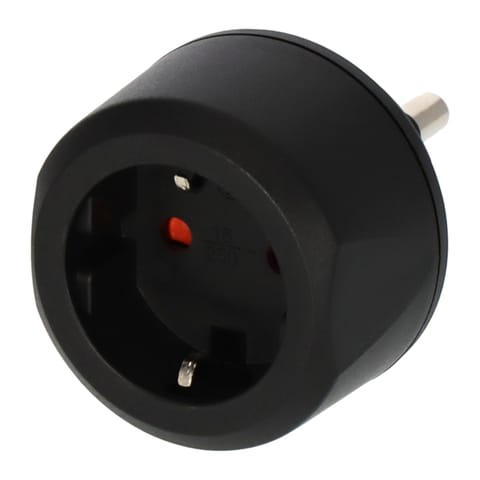 ⁨Adapter wtyczka podróżna Afryka południowa Indie  gniazdo Euro⁩ w sklepie Wasserman.eu