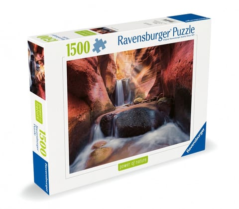 ⁨Puzzle 1500 elementów Wodospad Czerwony Kanion⁩ w sklepie Wasserman.eu