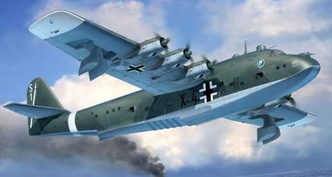 ⁨Model plastikowy Blohm&Voss BV222 1/72⁩ at Wasserman.eu
