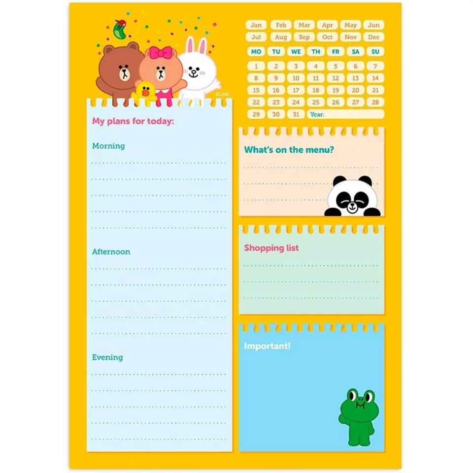 ⁨BT21 - Planner dzienny A5⁩ w sklepie Wasserman.eu