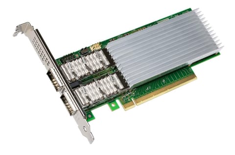 ⁨Intel E810CQDA2 network card⁩ w sklepie Wasserman.eu