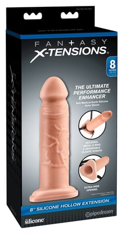 8" SILICONE HOLLOW EXTENSION w sklepie Wasserman.eu