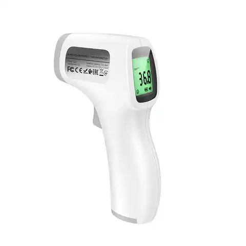 ⁨Hoco infrared thermometer - Bezdotykowy termometr na podczerwień (biały)⁩ w sklepie Wasserman.eu