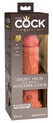 ⁨8" DUAL DENSITY SILICONE COCK⁩ w sklepie Wasserman.eu