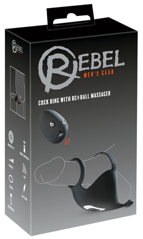 COCK RING WITH RC BALL MASSAGER w sklepie Wasserman.eu