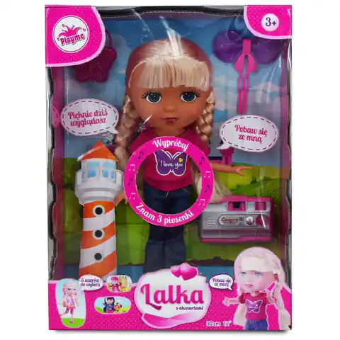 ⁨Playme - Doll with explorer accessories (30 cm)⁩ at Wasserman.eu